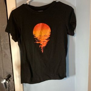 SHEIN , Black sunset, T-shirt, size small